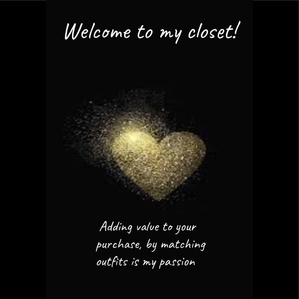 Welcome to my closet !